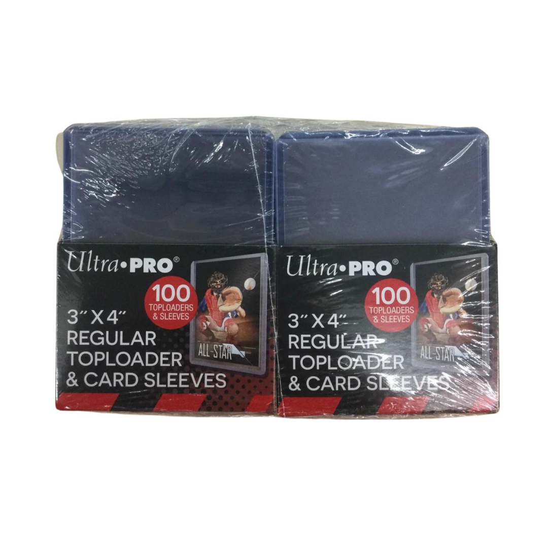 Ultra-Pro Regular Top Loaders & Card Sleeves 200 Pack