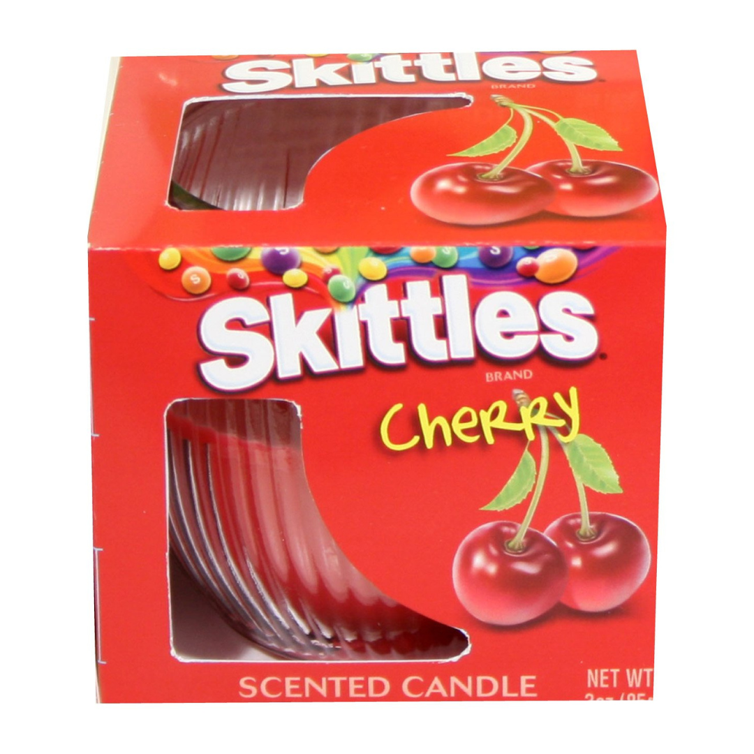 Skittles Cherry Scented Candle