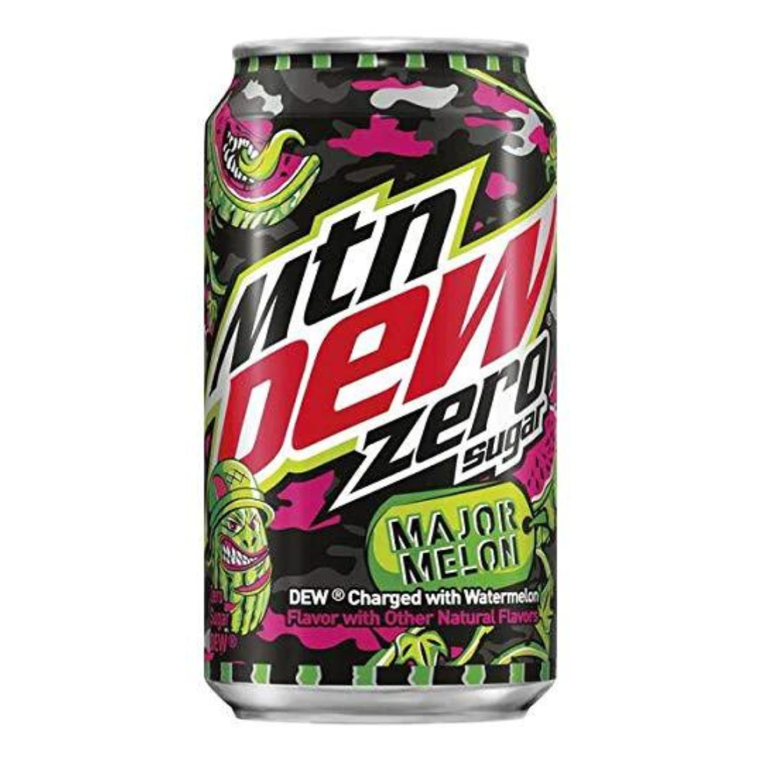 Mountain Dew Major Melon Zero Sugar