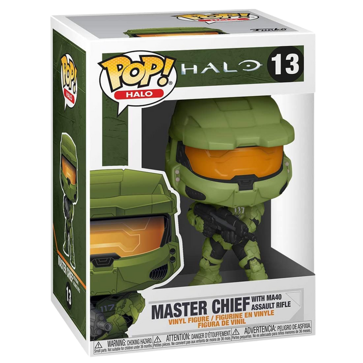 Funko POP! - Halo - Master Chief with MA40