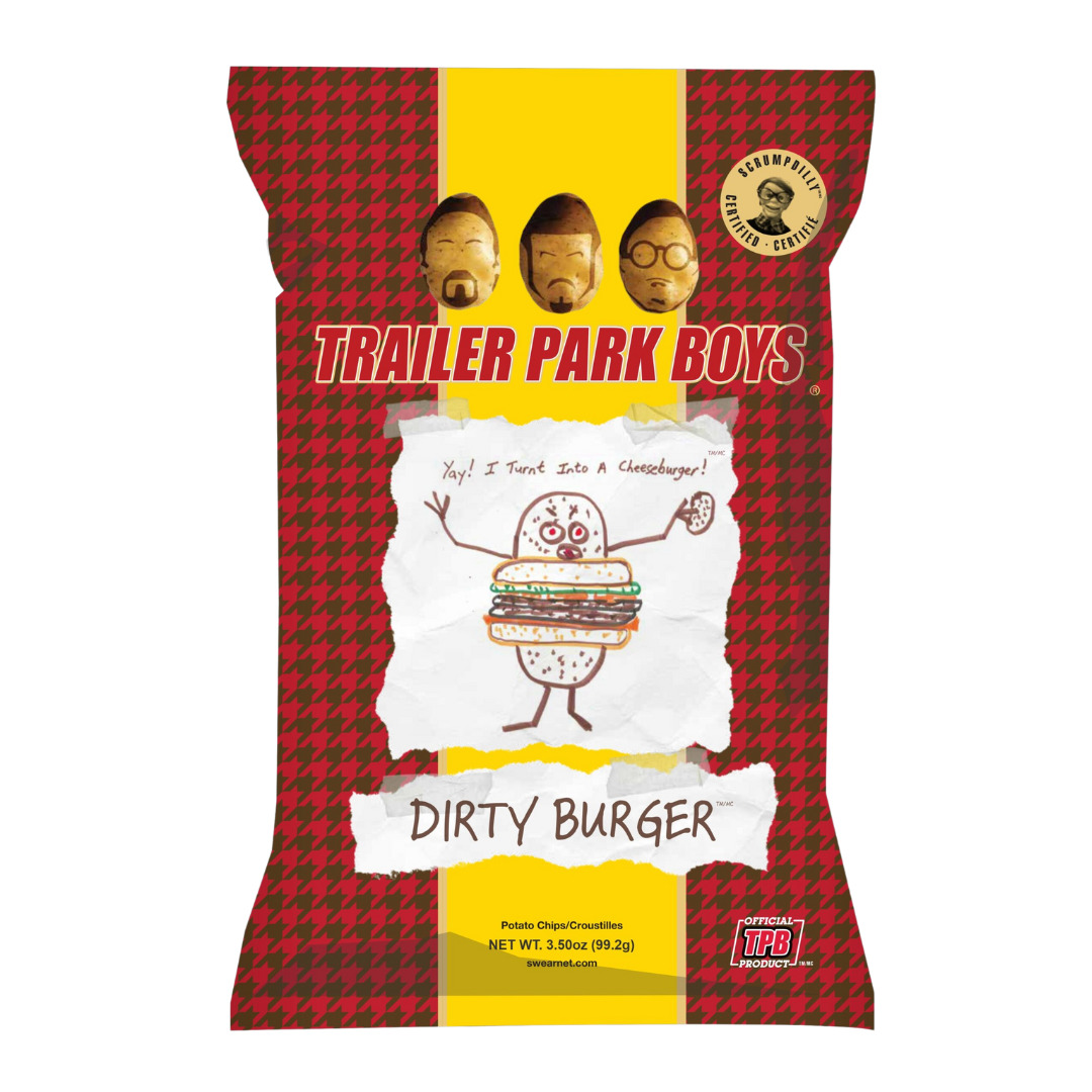 Trailer Park Boys Chips - Dirty Burger