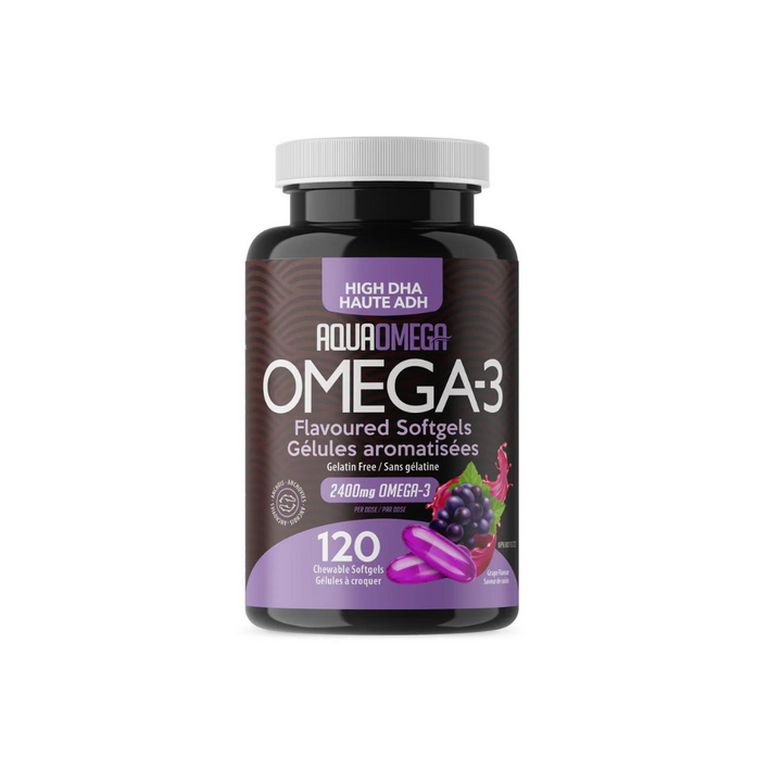 High DHA Omega-3 Chewables - 120 Softgels