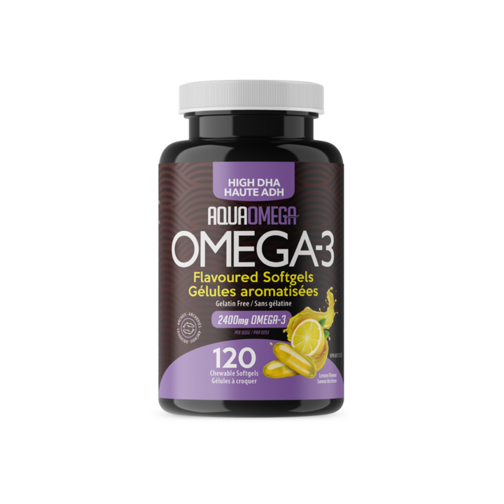 High DHA Omega-3 Chewables - 120 Softgels
