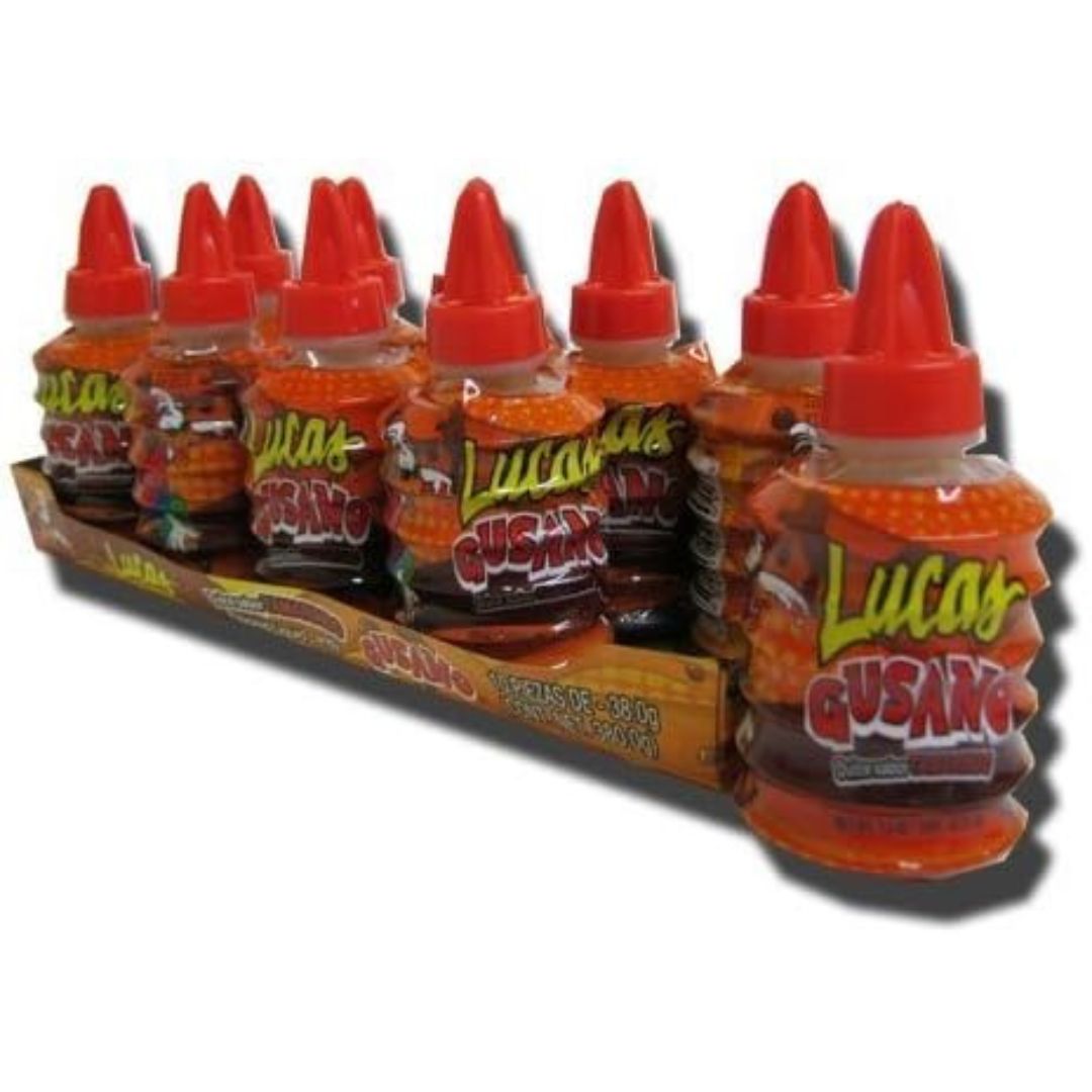 Lucas Gusano Tamarind Liquid Candy