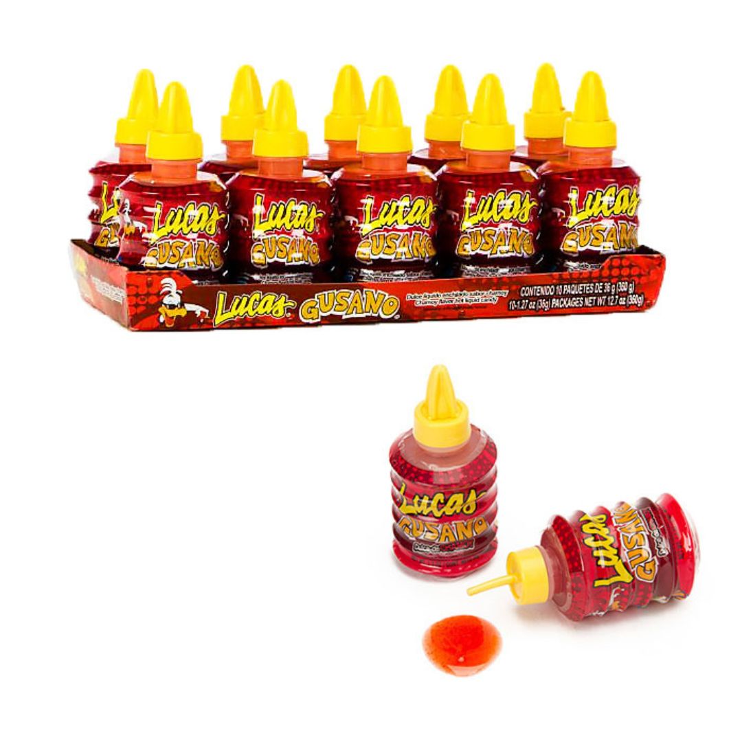 Lucas Gusano Chamoy Liquid Candy
