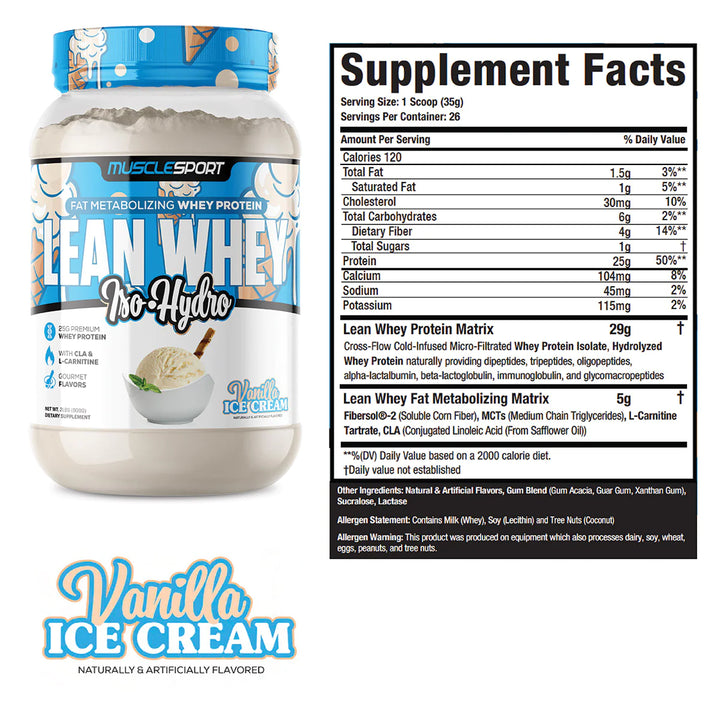 Musclesport Lean Whey