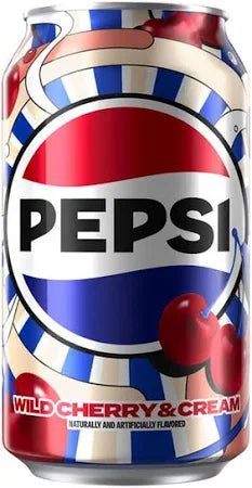 Pepsi Wild Cherry & Cream (355mL)