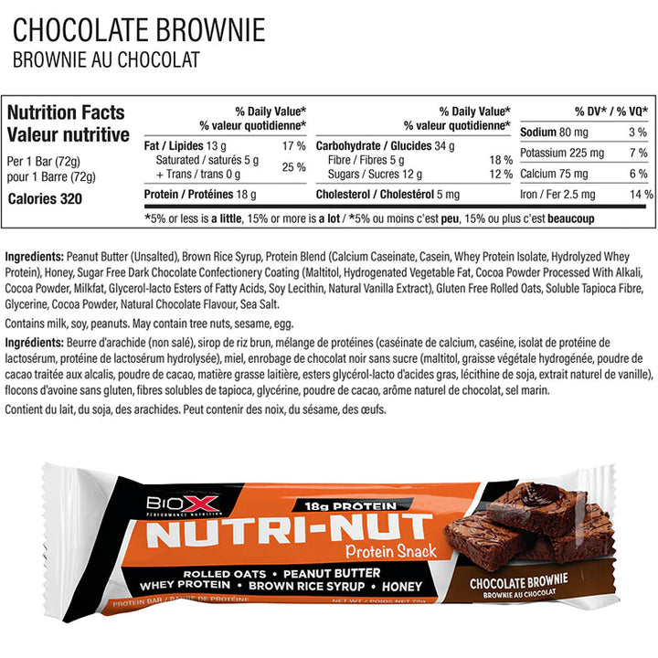 BioX Nutri-Nut Protein Bar
