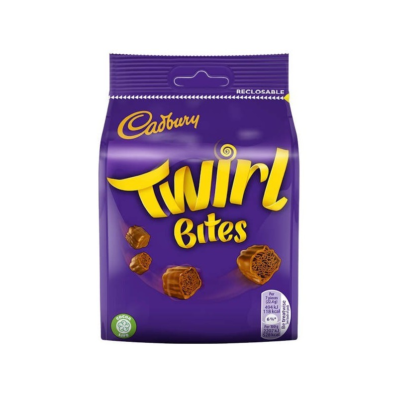 Cadbury Twirl Bites