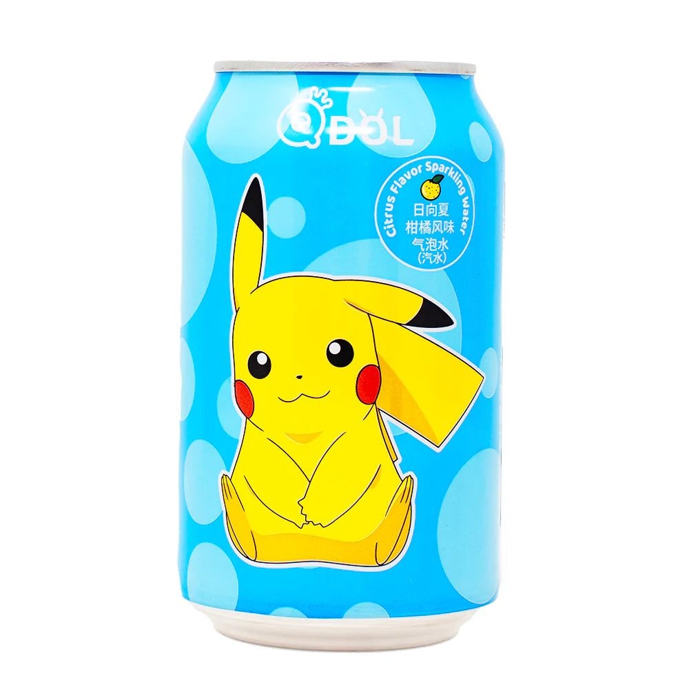 Qdol Pokemon Pikachu Sparkling Drink Blue Citrus
