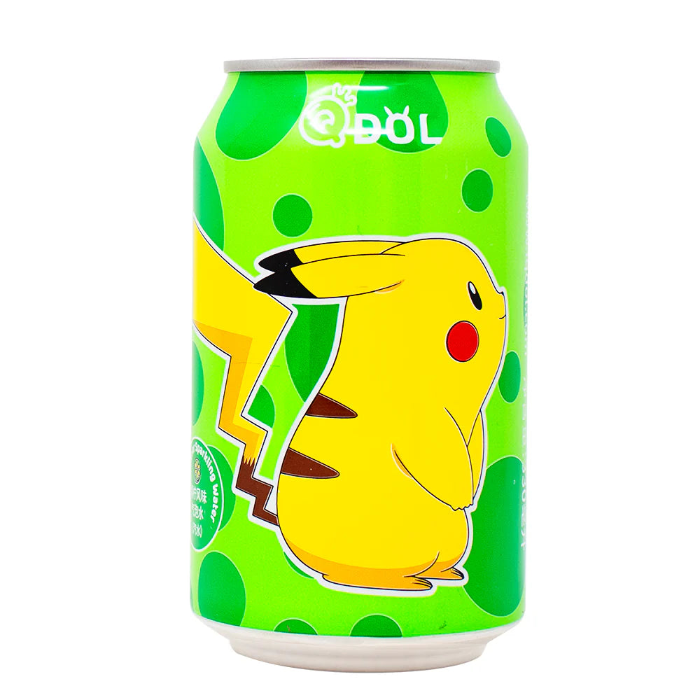 Qdol Pokemon Pikachu Sparkling Drink Green Lime