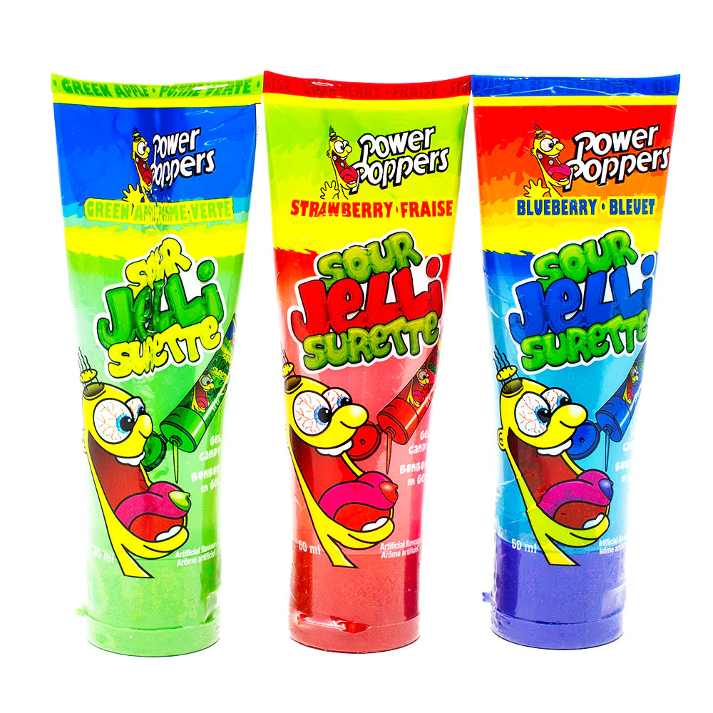 Power Poppers Sour Jelly-