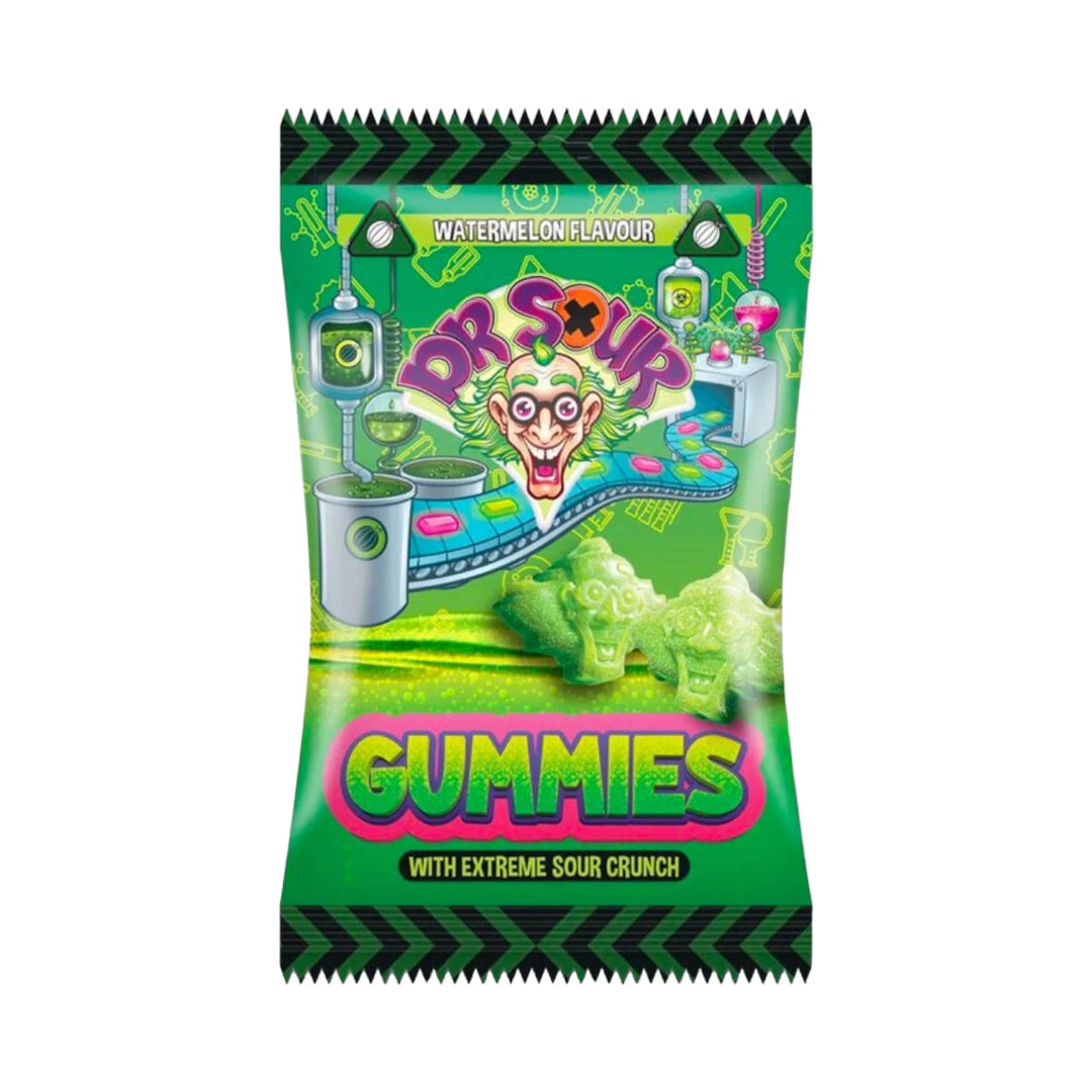 Dr Sour Gummies Extreme Sour Crunch Watermelon