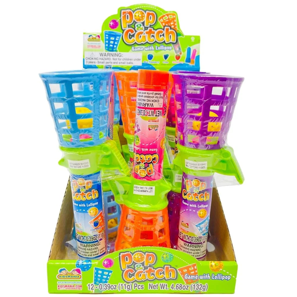 Pop and Catch Candy Game