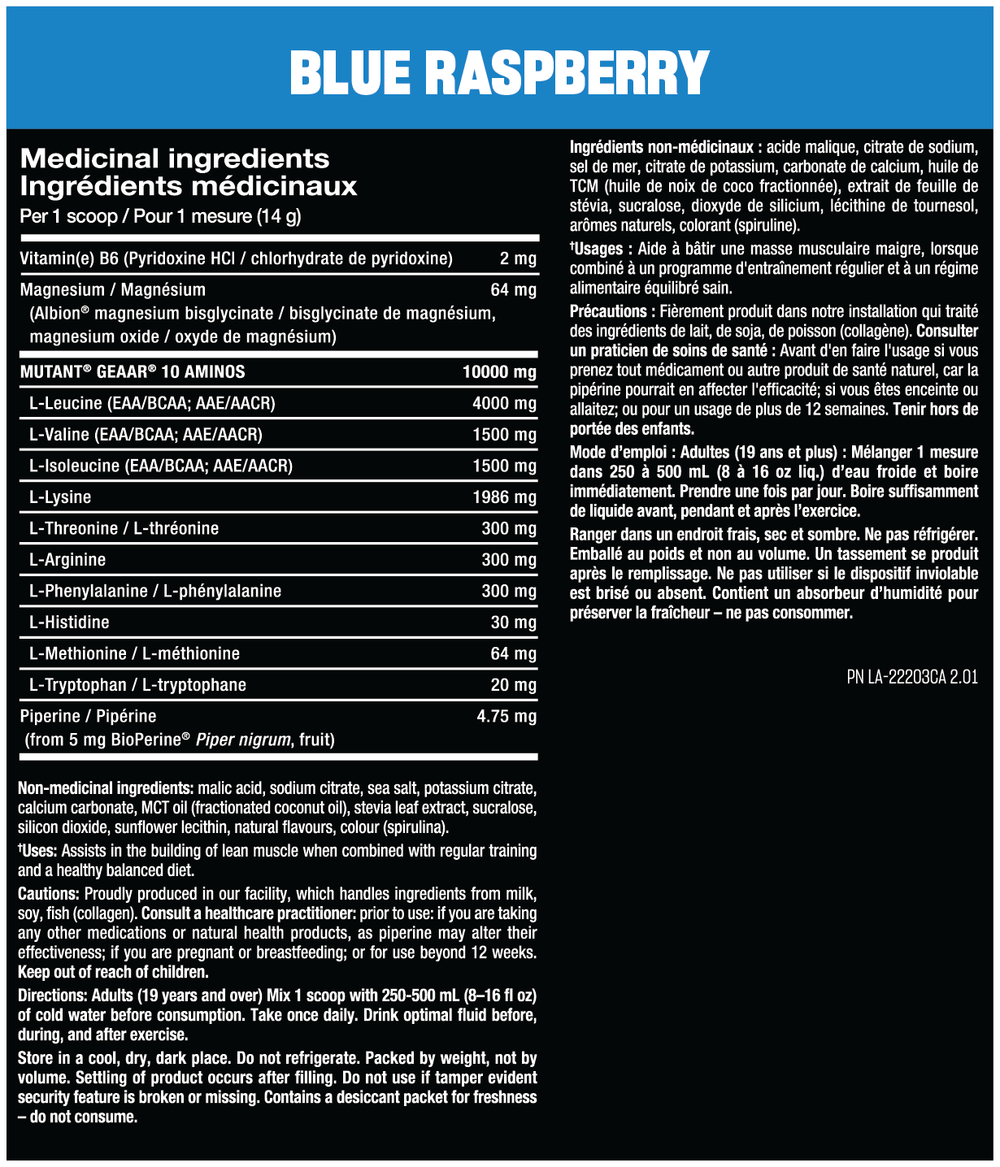 Mutant GEAAR — Blue Raspberry