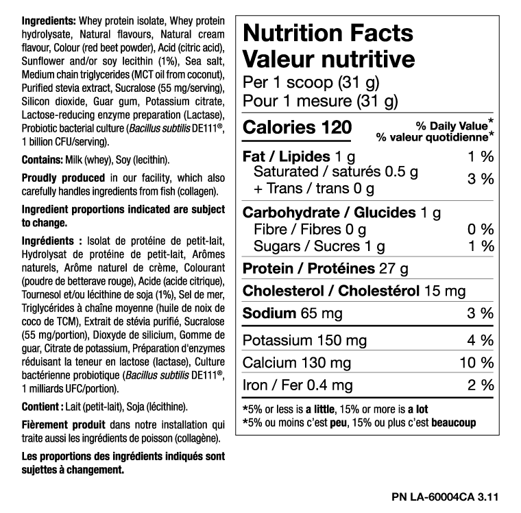 PVL ISO Gold — 840 g / Strawberry Milkshake