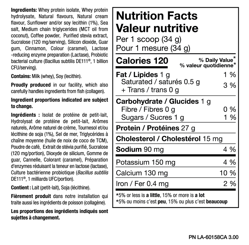 PVL ISO Gold — 1.81 kg (4 lb) / Iced Mocha Cappuccino