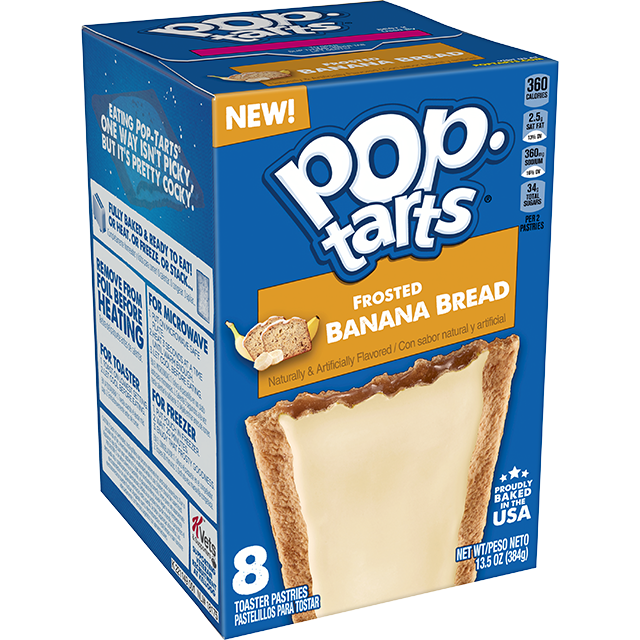 Pop Tarts - Frosted Banana Bread