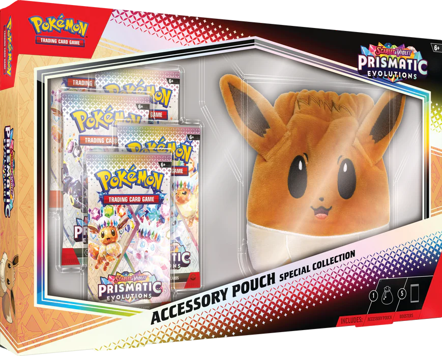 Pokémon Prismatic Evolutions Accessory Pouch