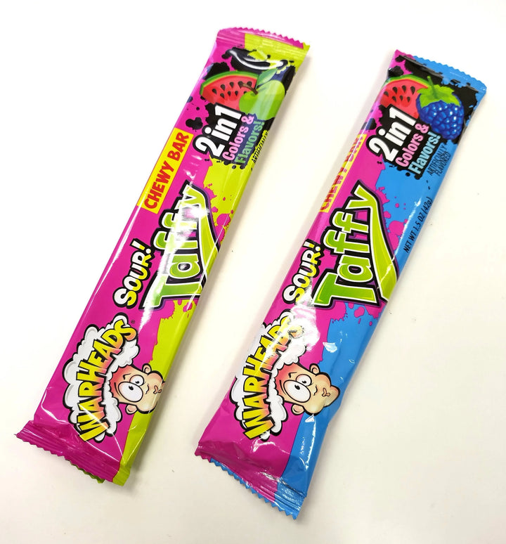 Warheads 2-in-1 taffy Bar