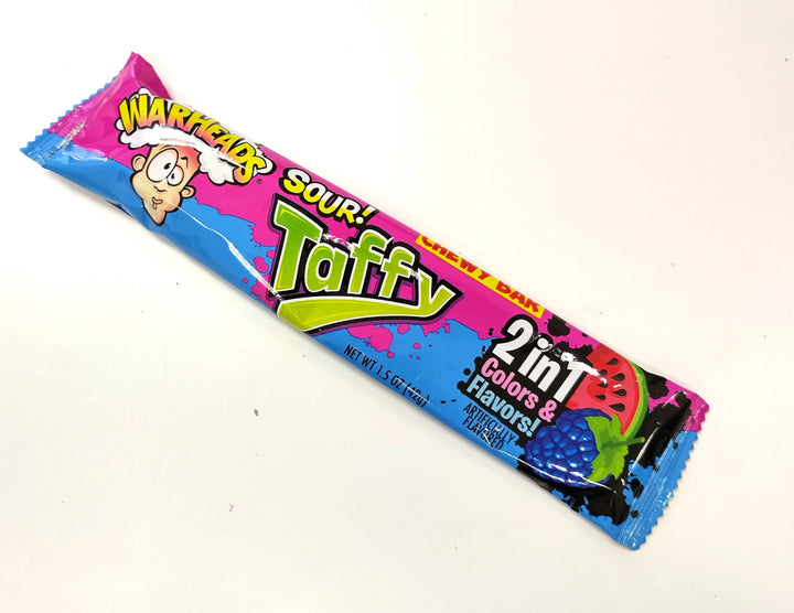 Warheads 2-in-1 taffy Bar