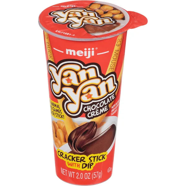 Meiji Yan Yan Chocolate Creme Dipping Sticks