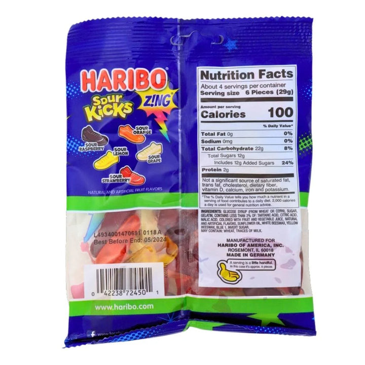 Haribo Sour Kicks Zing