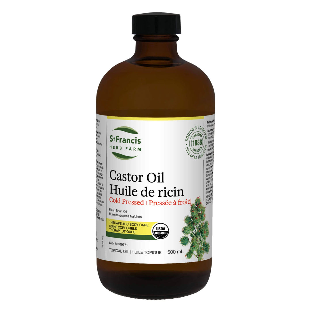 Castor Oil - Cold Pressed Organic