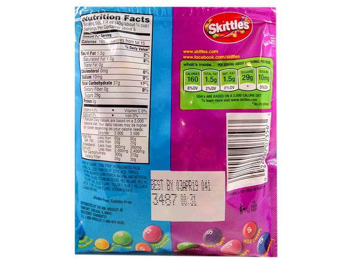 Skittles Mash Ups (Wildberry & Tropical)
