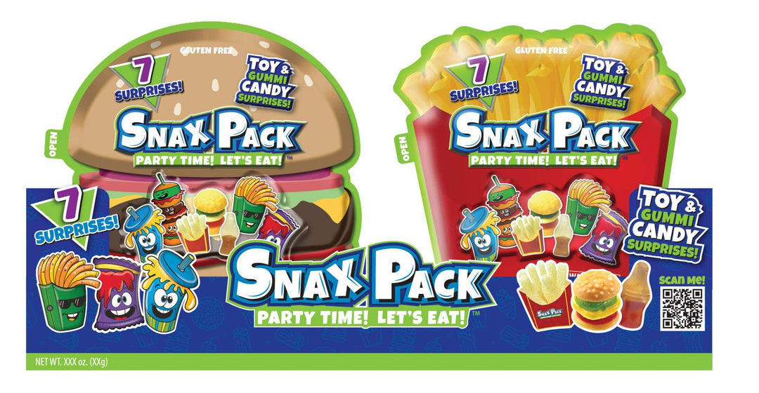Snax Pack Party Time Surprise Candy