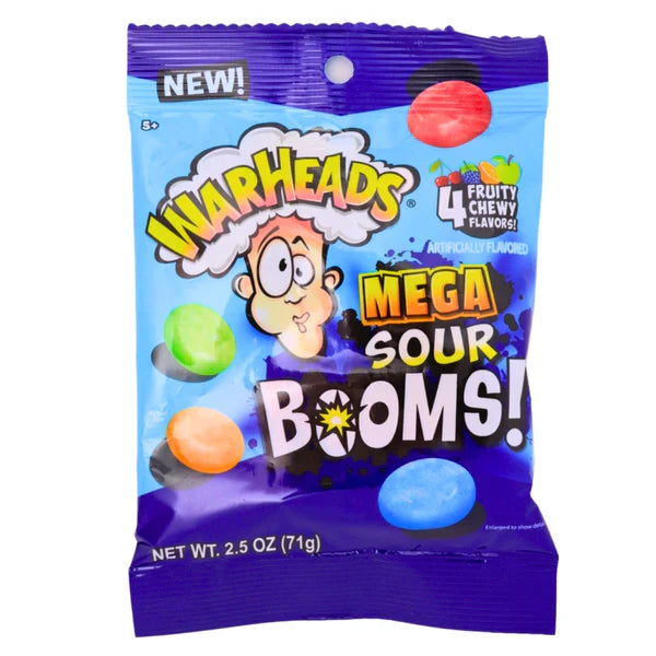 Warheads Mega Sour Booms