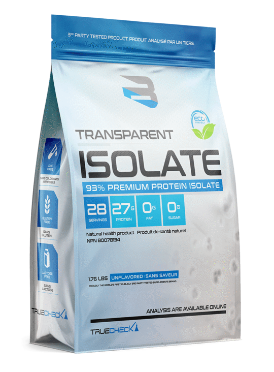 Believe Transparent Unflavoured Isolate