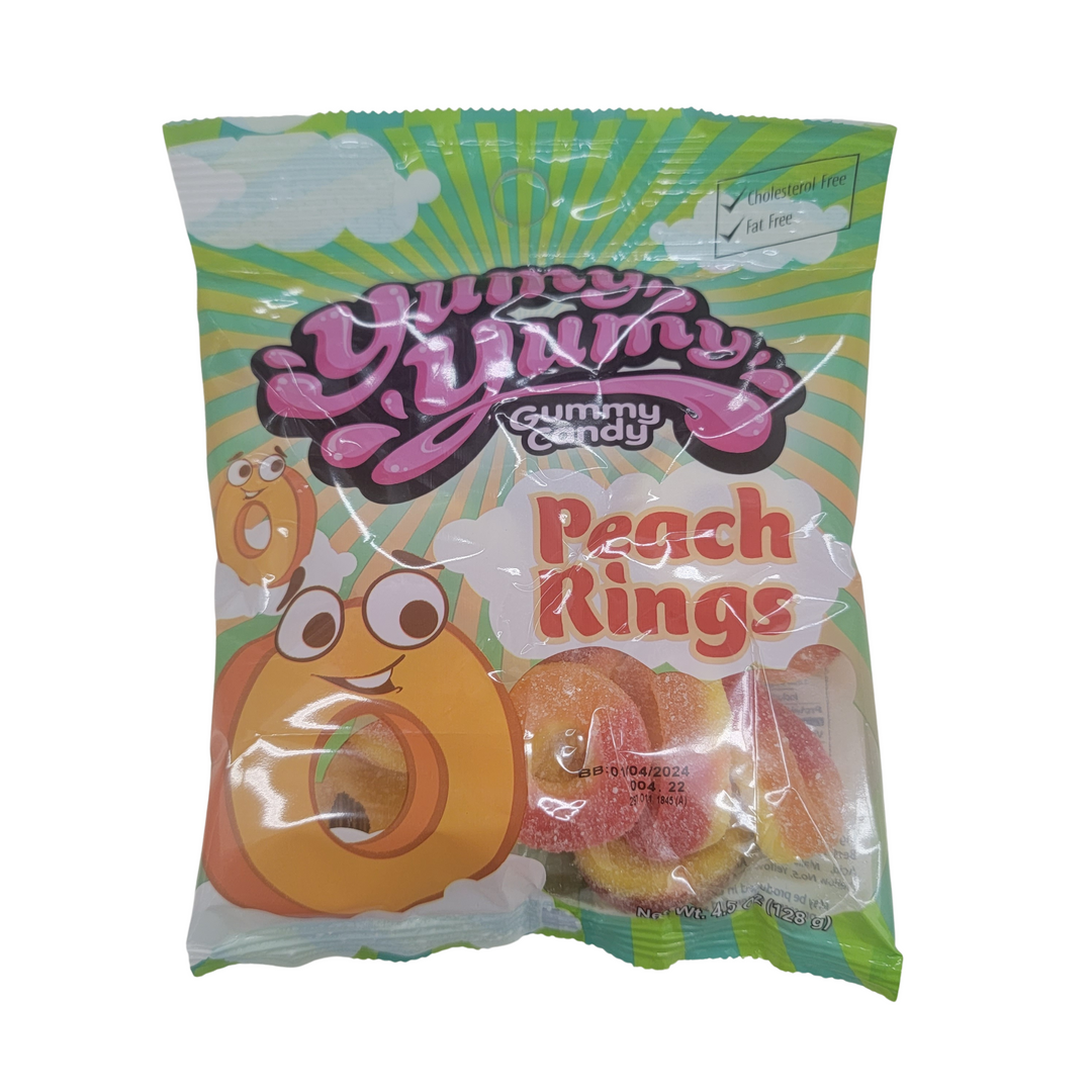 Yummy Gummy Peach Rings