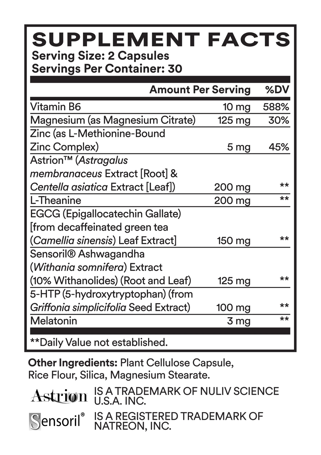 cira Beauty Sleep - 60 Capsules