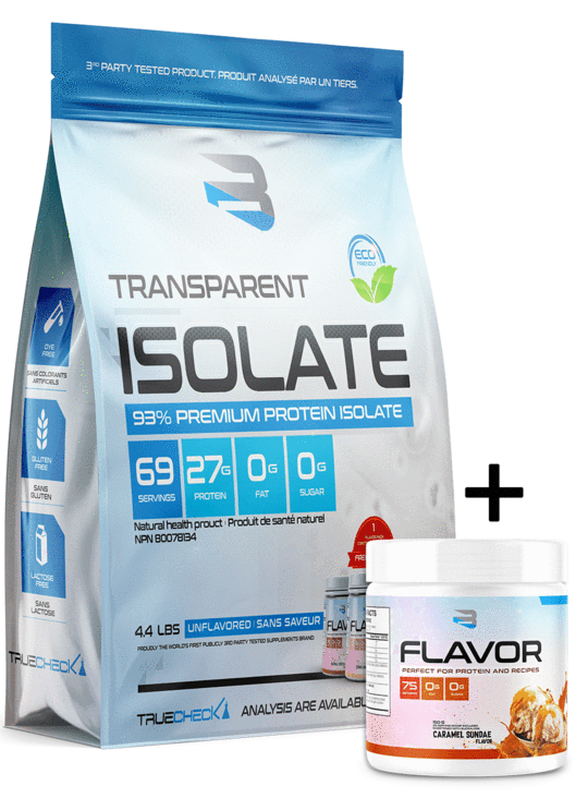 Believe Transparent Unflavoured Isolate