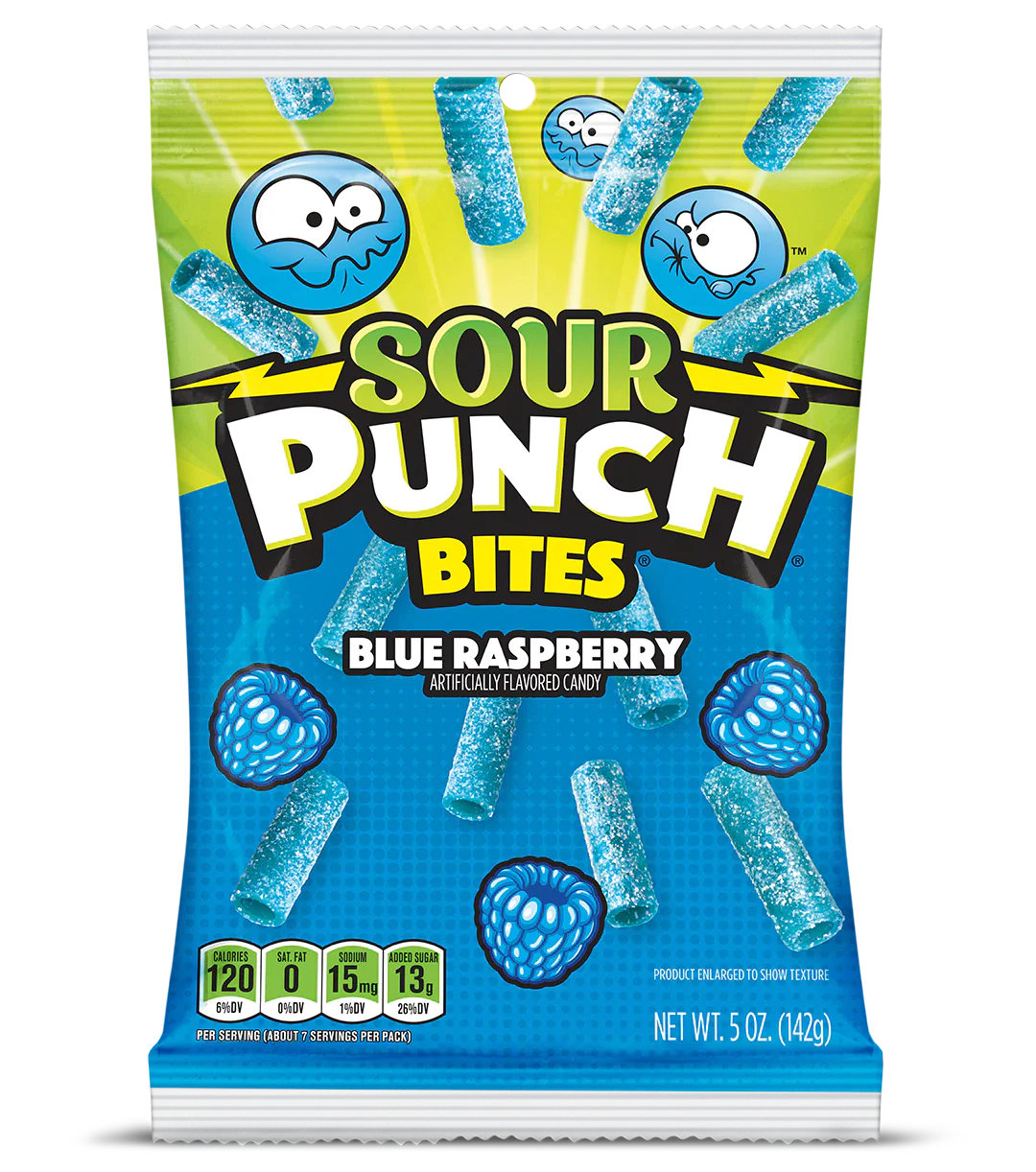 Sour Punch Bites Blue Raspberry