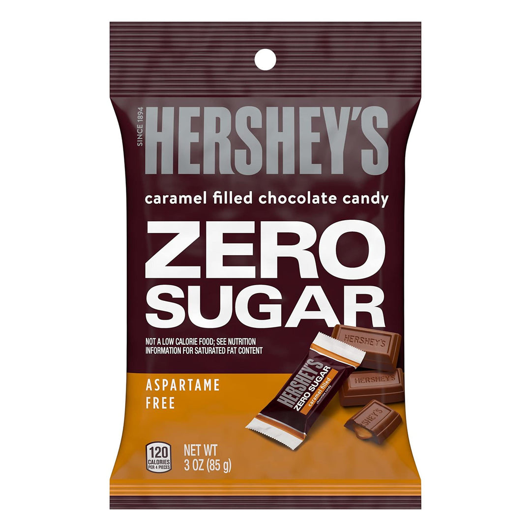 Hershey's Zero Sugar Caramel Filled Chocolates