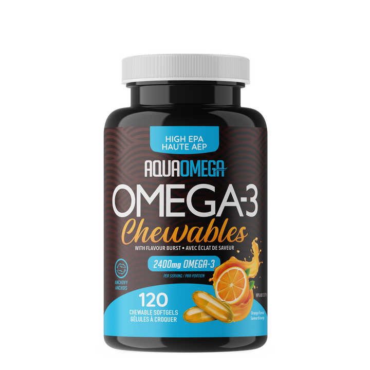 High EPA Omega-3 Chewables - 120 softgels