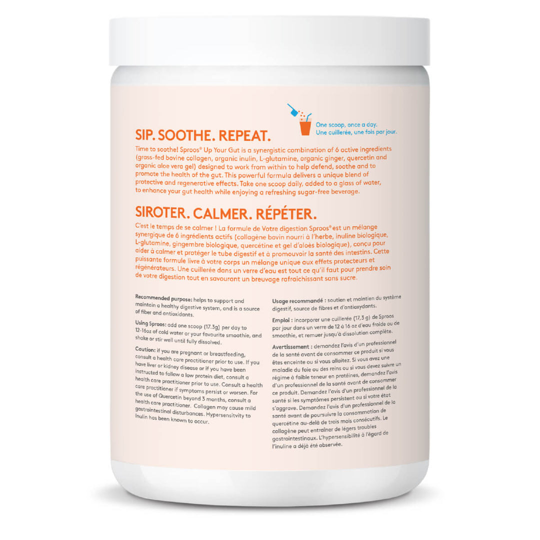 Sproos 'up your gut' Collagen - 311g
