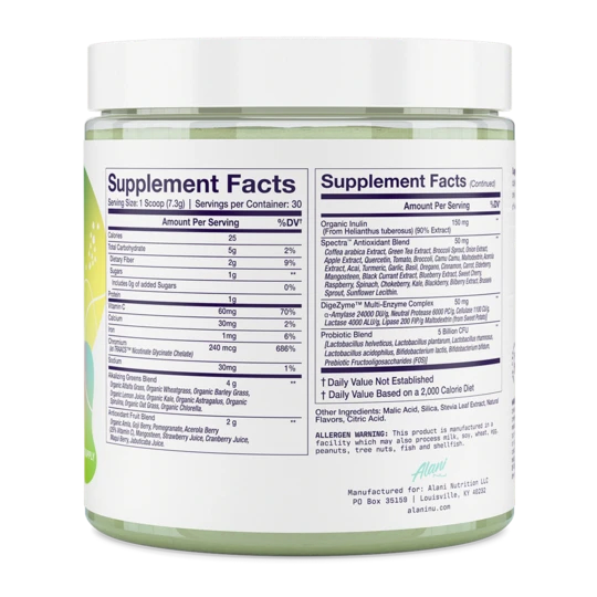 Alani Super Greens - 30 Day Supply