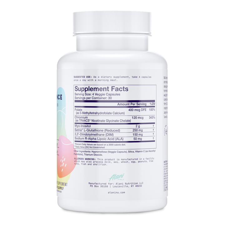 Alani Nu Balance Capsules - 120 Capsules - BB/03/25