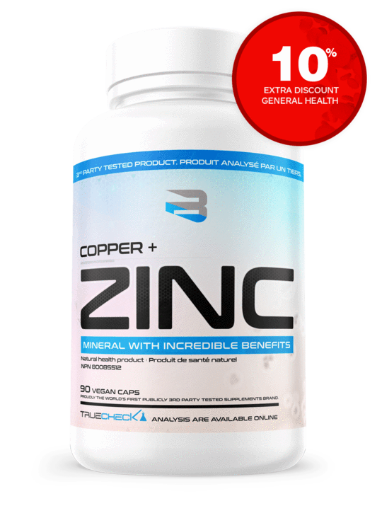 Believe Copper+ Zinc - 90 Capsules