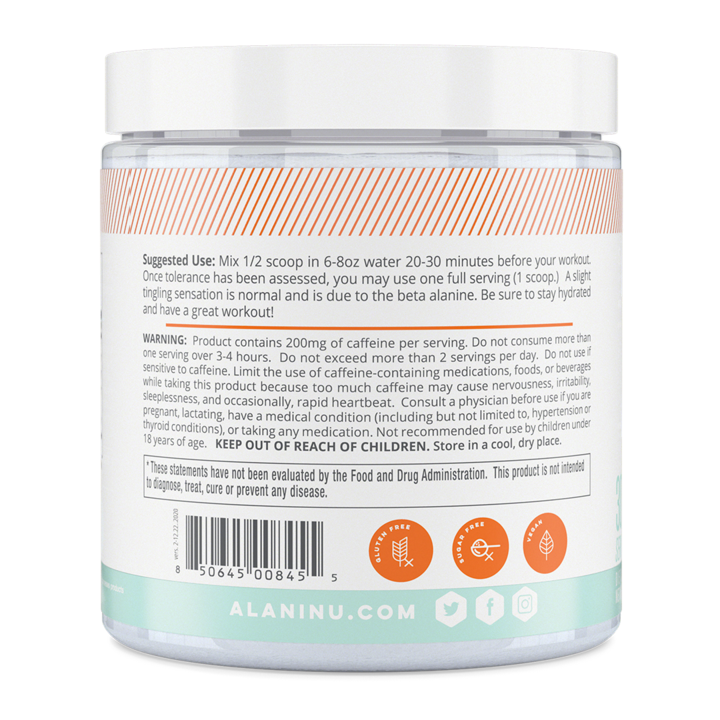 Alani Nu Pre-Workout - 30 Servings