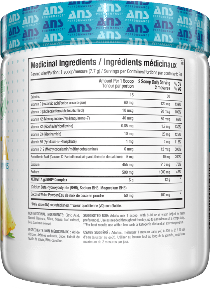 ANS Ketovita - 30 Servings