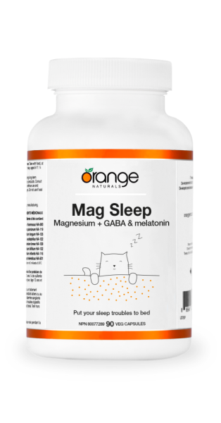 Mag Sleep Support - Magnesium + GABA + Melatonin - 90 capsules