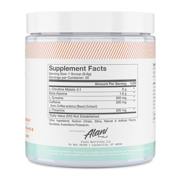 Alani Nu Pre-Workout - 30 Servings