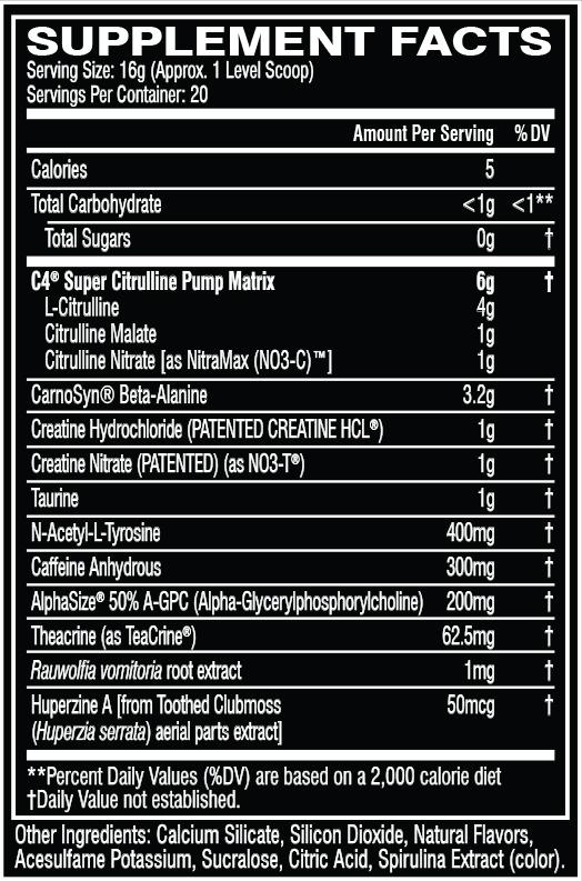 C4 Ultimate 2.0 - 20 Servings