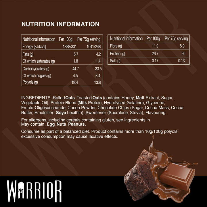 Warrior Raw Protein Flapjack