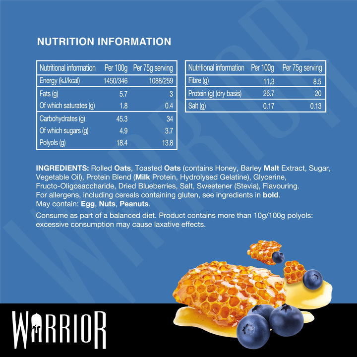 Warrior Raw Protein Flapjack