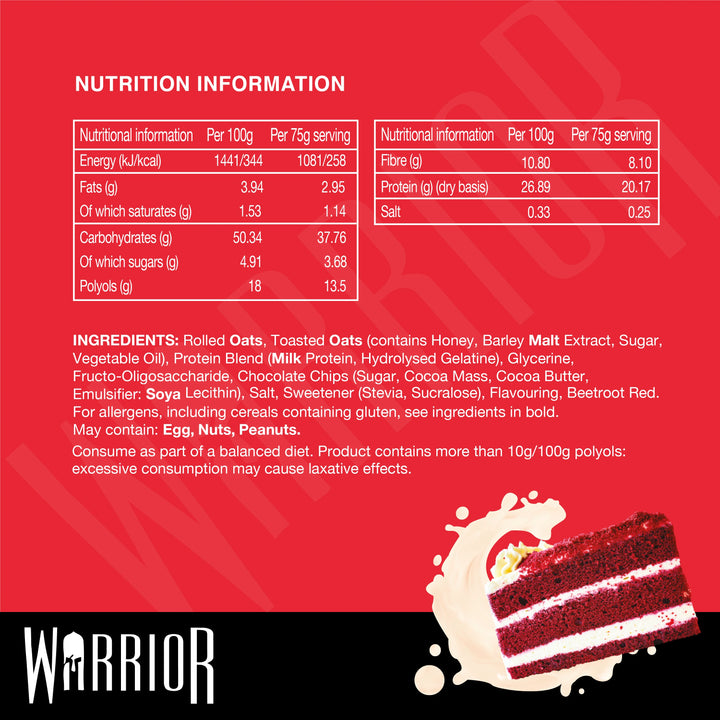 Warrior Raw Protein Flapjack